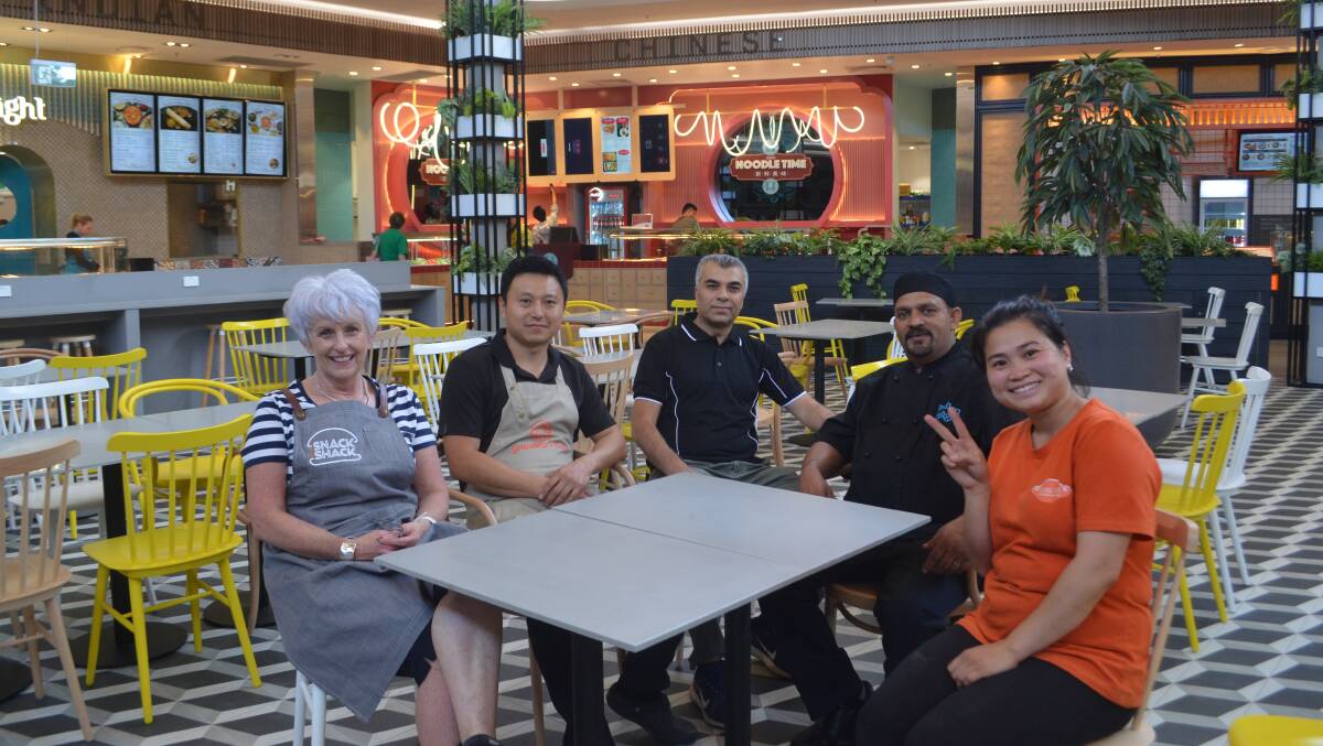 OPEN: Snack Shack's Regina Kearl, Jordan Wang from Noodle Time, Huseyin Kerem from Ispa Kebabs, Indian Delight owner and chef Jose Sebastian and Trang Le from Trang Hue. 