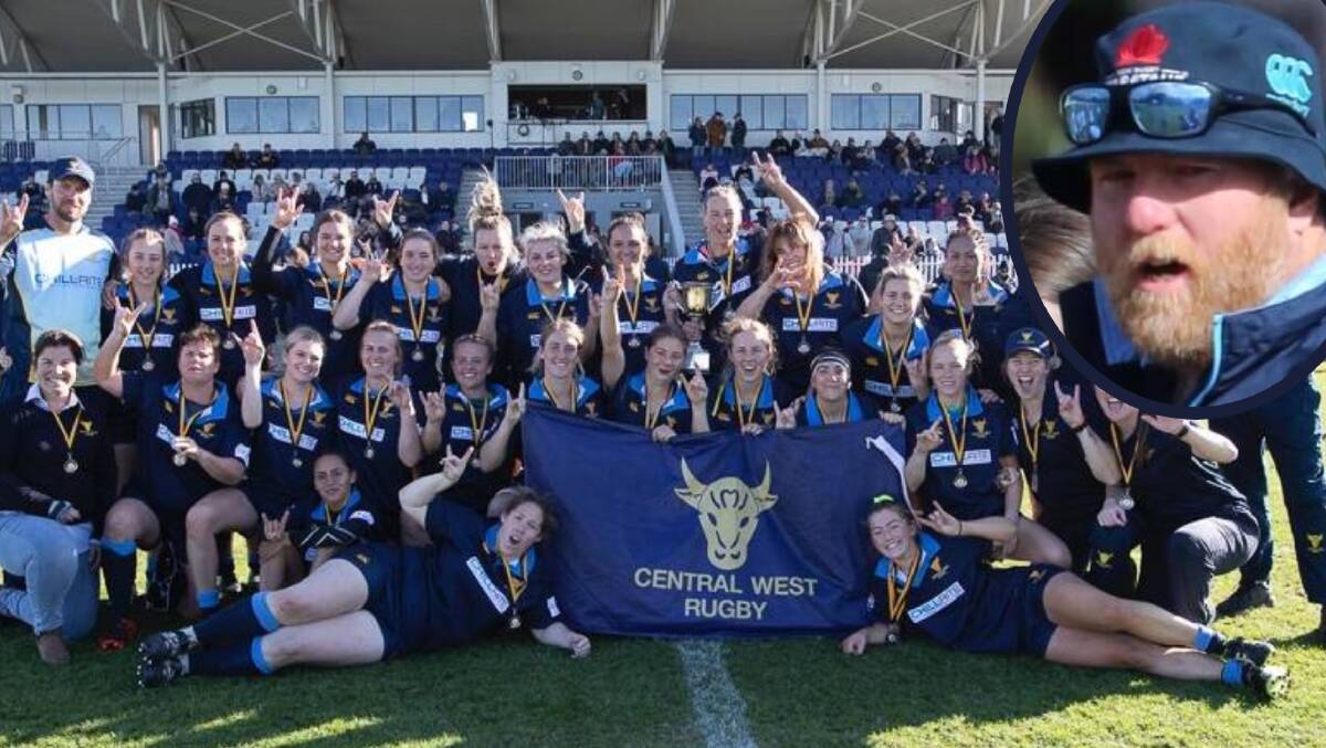 Angus McDonald (inset) will coach the Central West Thomson Cup side in 2023. Picture by NSW Country Rugby Union