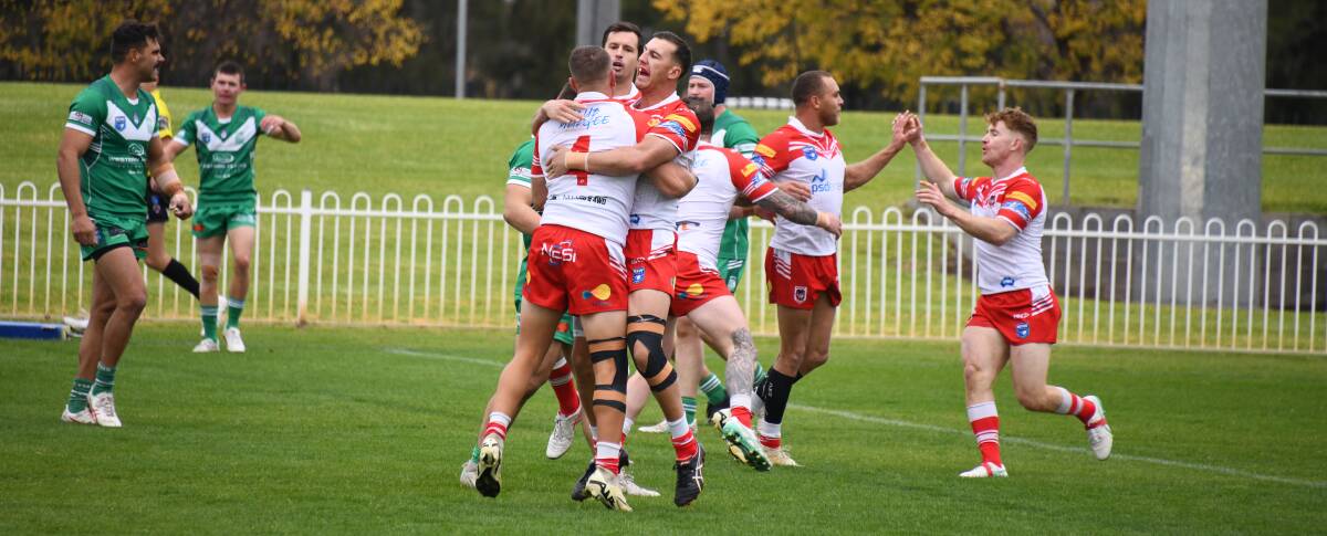 The Mudgee Dragons are leading the competition with six weeks remaining. Picture by Nick Guthrie 