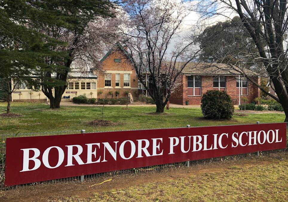 Borenore Public School is one of several schools closed due to fire risk. Picture by NSW Department of Ediucation