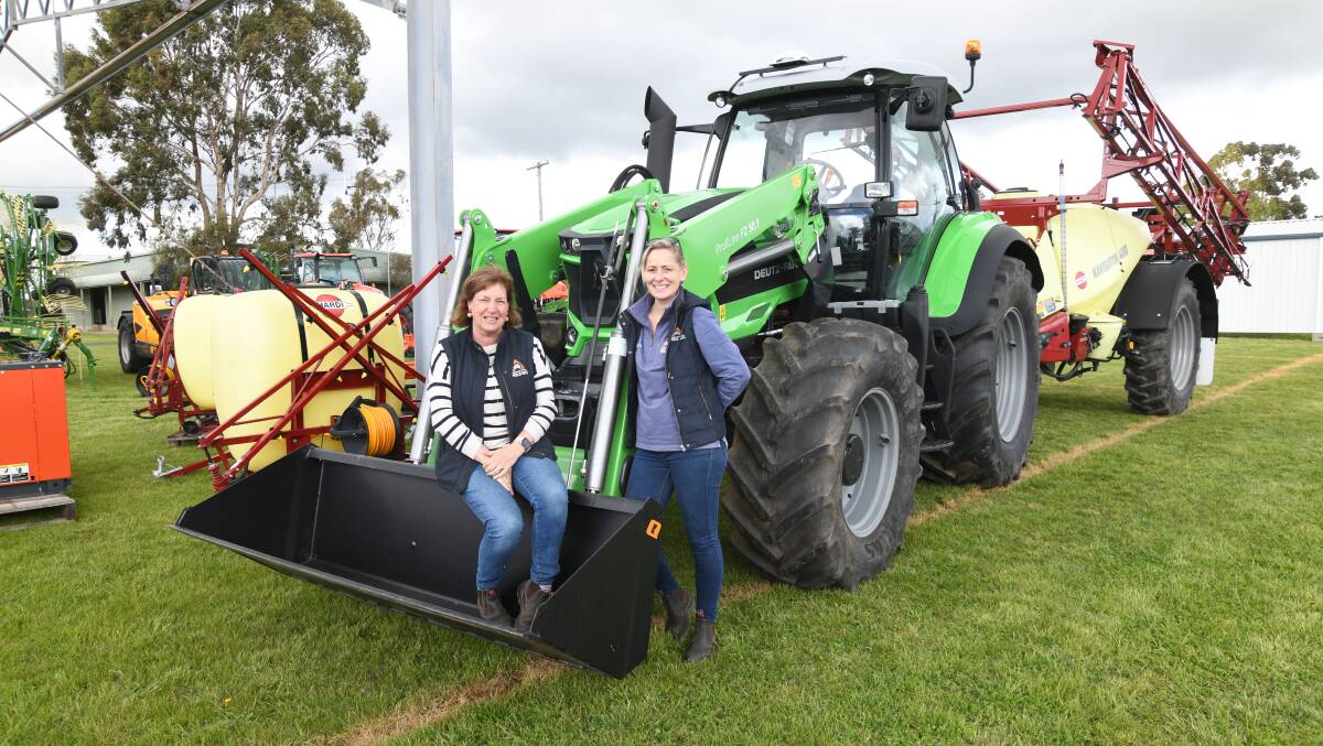Australian National Field Days manager Jayne West (L) and accounts manager Bree McMinn are ready for a big 2022 event. Picture by Jude Keogh