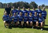 The first victorious Blayney Rams women's side.
Back row: Jordan Butler, Lauren Newstead, Bittany Profke, Summer Thomas, Ella Dietrich, Jeorgie Johnson, Lani Muller and Emma Straney. Front row: Aimee Kennedy, Erin Baker, Lilly Pusterla, Laura Daniel, Alicia Connor, Grace Carroll, Claire Ferguson, Bec Davis.
Picture supplied