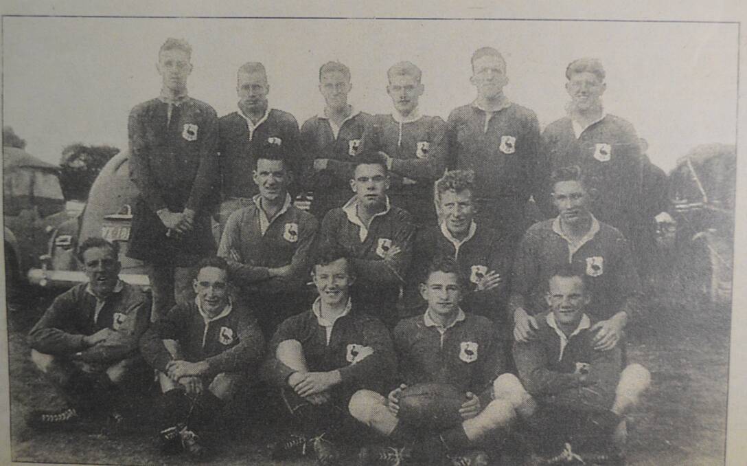 Emus' inaugural side in 1948, which played in a four-team, all-Orange competition. Picture from CWD archives
