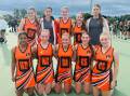 The Orange Netball Association under 14s netball side Picture supplied