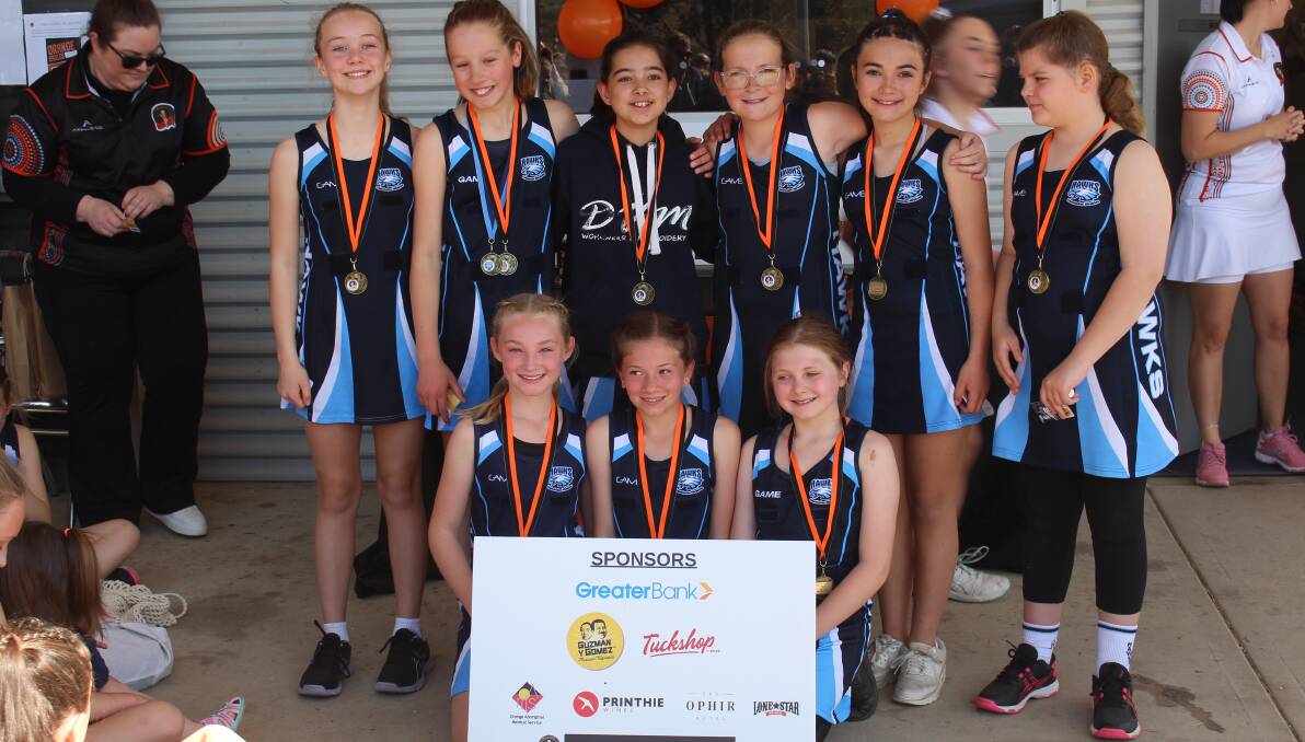 Hawks under 11s winners of the 2023 grand final. Picture by Kate Dooley