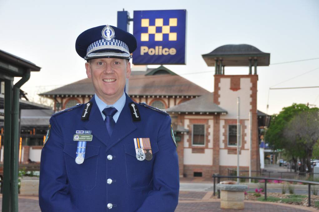 Superintendent Andrew Hurst, a recently returned Churchill Fellow who served for 26 years as a police officer in Western NSW. Picture supplied