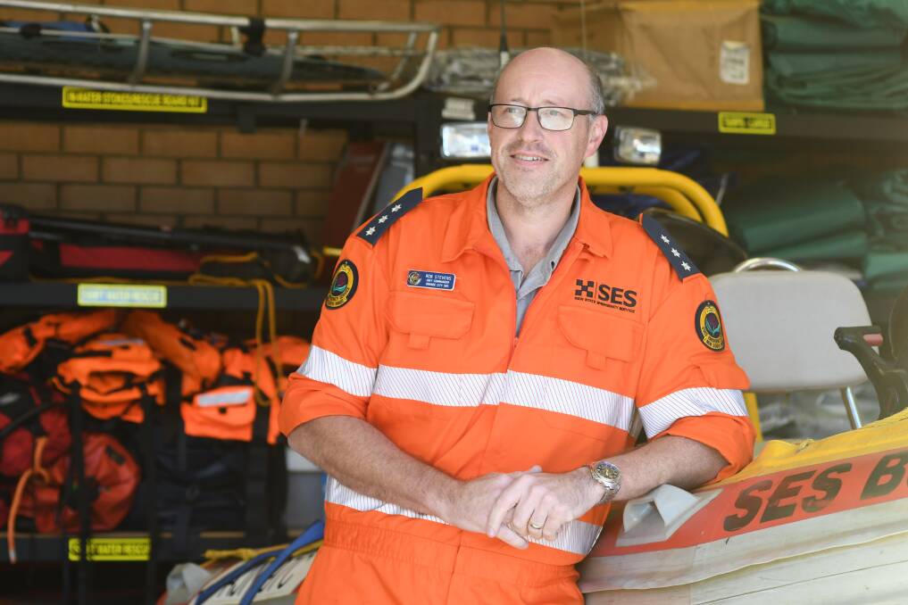 Orange unit's SES commander, Rob Stevens says the team 'couldn't be prouder' of Britt Hendrick's call-up for deployment to join the fight against the Canadian wildfires. Picture by Jude Keogh.