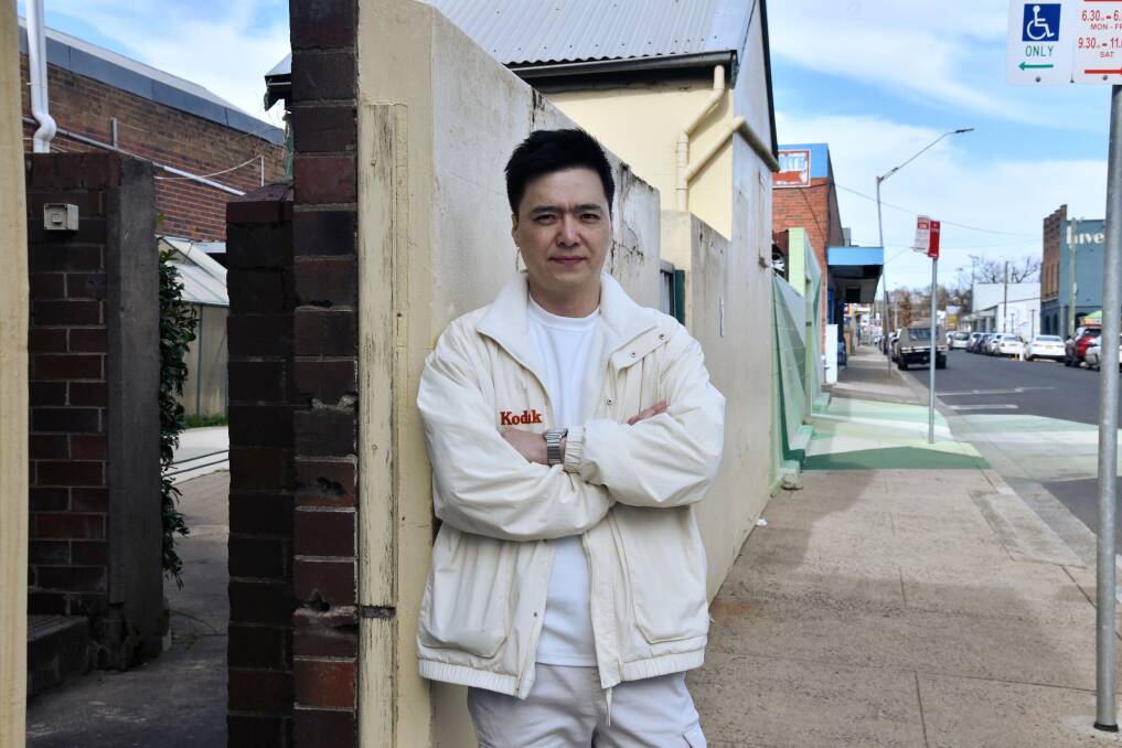 Owner of Orange's Korean restaurant Mr Lim's, Sammy Jeon is just one of many residents and business owners fed up with crime in the city. Picture by Carla Freedman.