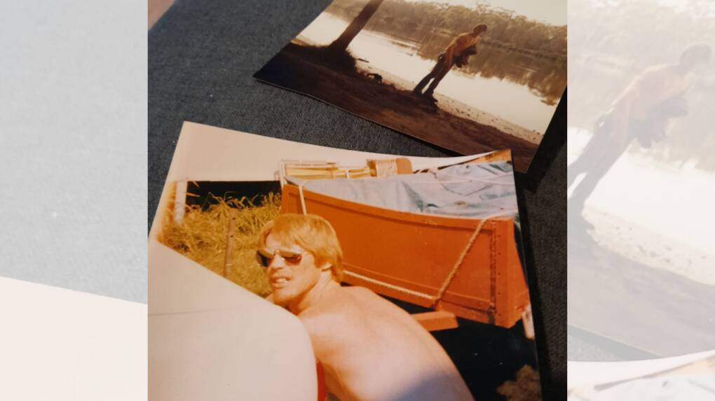 Photographs of Les Williams back in his younger camping years during the 1980s. Pictures supplied