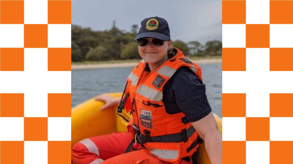 State Emergency Services volunteer with Orange's unit, Britt Hendricks has been deployed to the frontline of the 2023 Canadian wildefires. Picture from NSW SES Media.