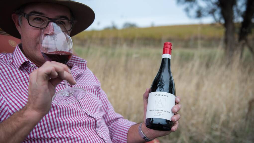General manager and owner of Angullong Wines, Orange's Ben Crossing on sustainable wine certification. File picture.