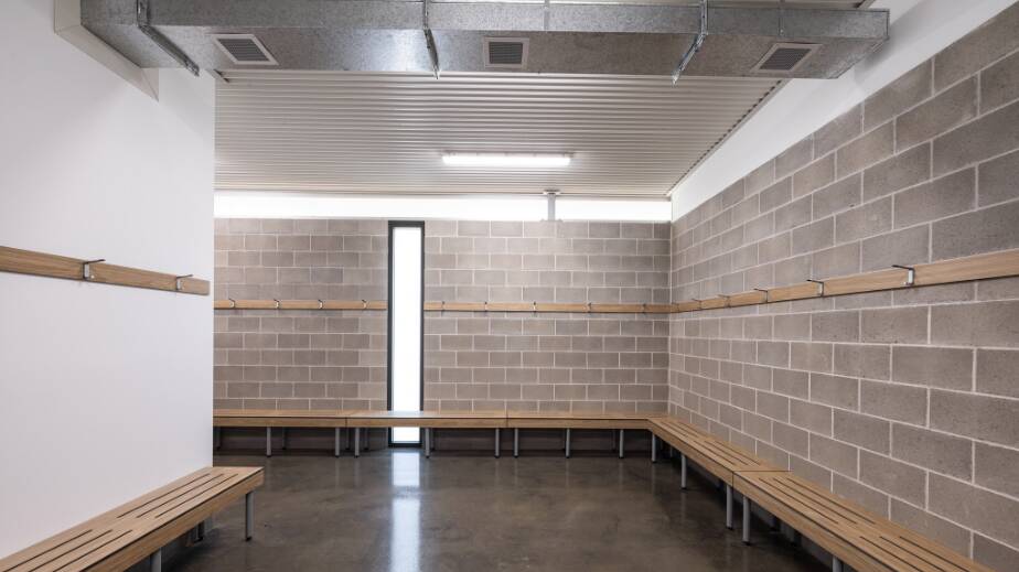One of four all-new sports change rooms amid major upgrades to Canowindra's Tom Clyburn Oval. Picture from Hines Constructions website