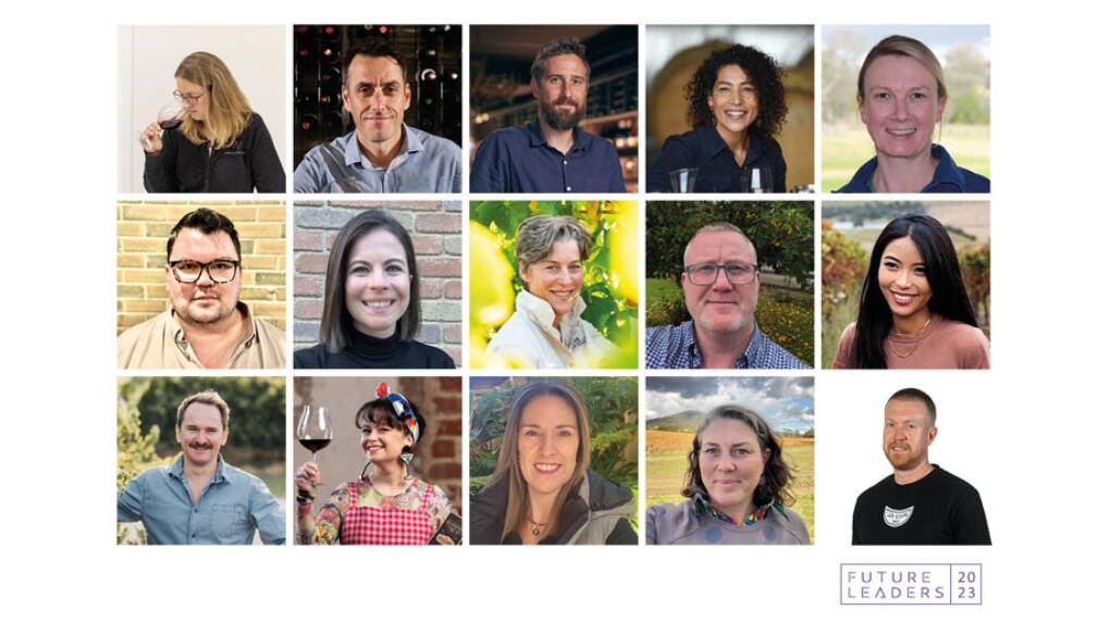 See Saw Wine's Monica Gray (top right) from Orange is one of 15 to make the 'highly competitive' cut for Wine Australia's two-year Future Leaders program. Picture from Wine Australia website.