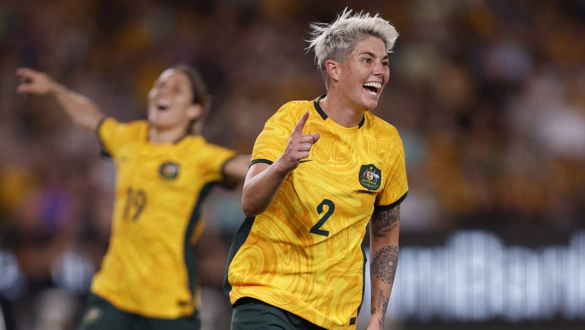Michelle Heyman has been on fire for the Matildas. Picture Football Australia
