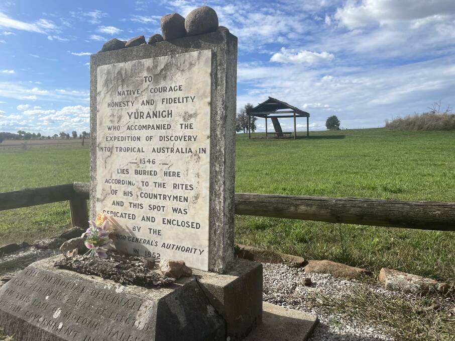Yuranigh grave near Molong. File picture

