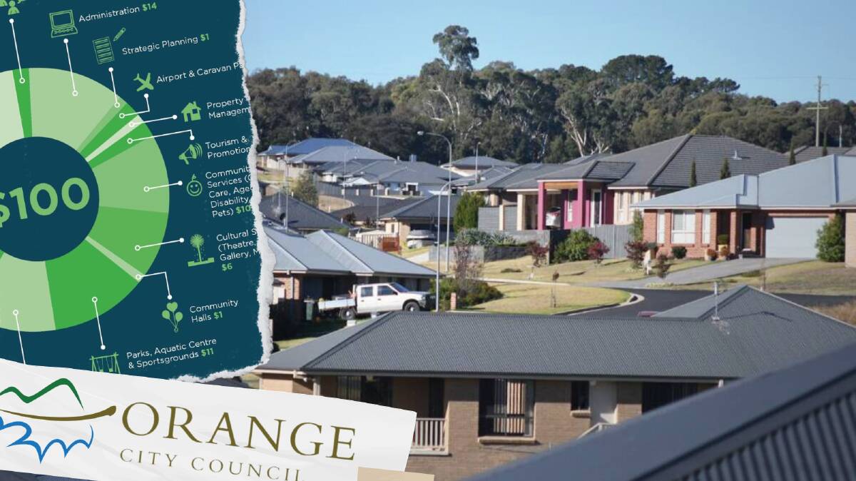 How Orange City Council is spending ratepayer money. Picture supplied 