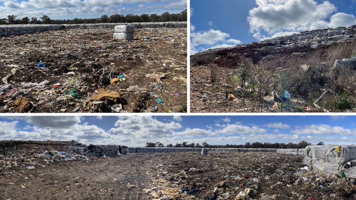 Rubbish and recycling in Orange NSW. Resource Recovery Centre and landfill at Molong. 