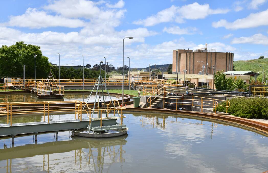 The Orange City Council Wastewater Treatment plant on Phillip Street,in the Narrambla Industrial Precinct. Picture by Carla Freedman. 
