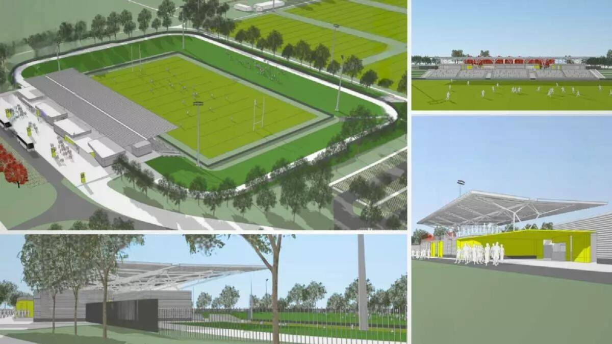 Plans for the new Orange Sport Precinct. Pictures supplied 