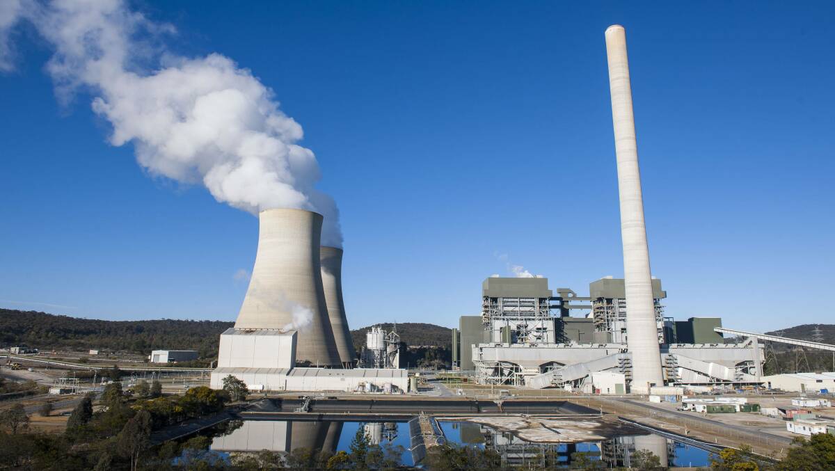Under the Coalition plan Mount Piper power station will be the site of a nuclear power plant. Picture file. 
