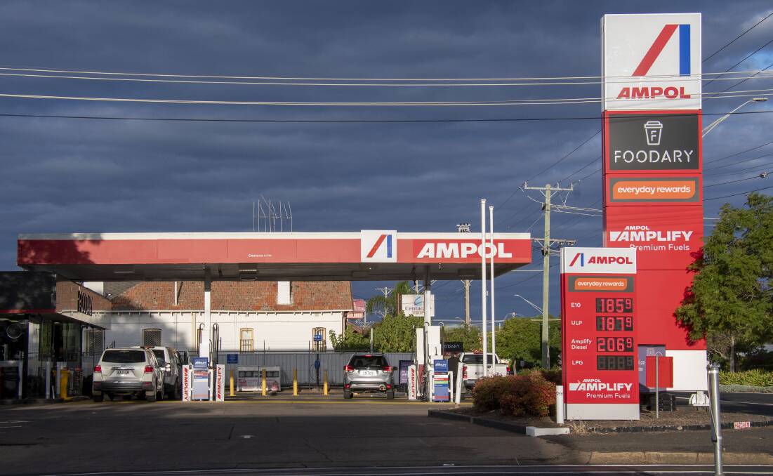 Ampol Petrol Station was where Fazeldeen used the stolen credit card. Picture file image 