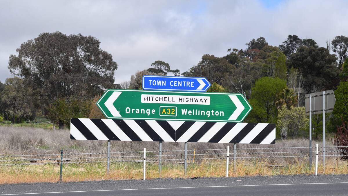Generic picture of Orange and Wellington sign. Picture is from file