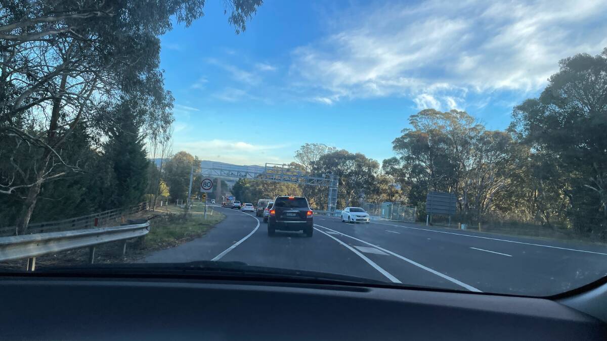 Mount Victoria on Thursday morning. Picture Live Traffic