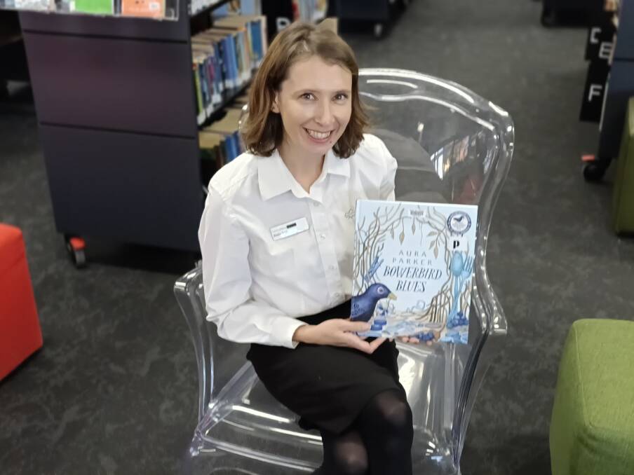 Children's librarian Bek Salmon who will be reading the story on Wednesday, May 22. Picture is supplied