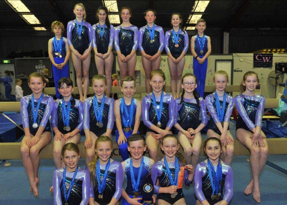 Central West gymnasts reach new heights at country championship