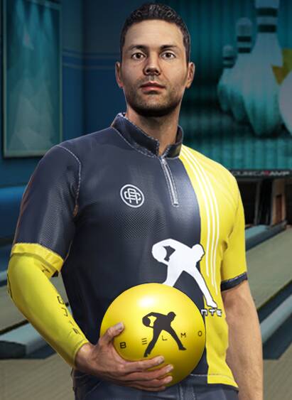 REALISTIC: Jason Belmonte's new game is ready to download.