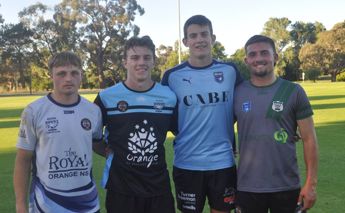 Orange Hawks have plenty of representative stars in their side such as Harry Kukla, Kaydden Hoad, Harry Wald and Ethan Young. Picture supplied