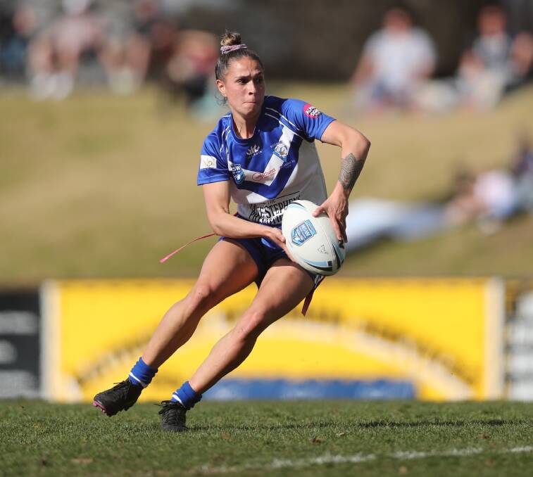 St Pat's star fullback Erin Naden is keen to see Group 10 and Group 11 league tag competitions merge into a Western premiership. Picture by Phil Blatch