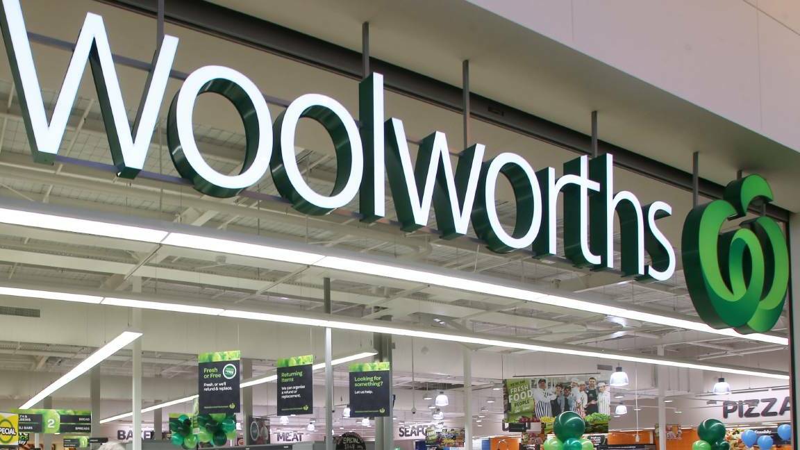 Woolworths was the target of a "strange" shoplifting attempt. File picture.