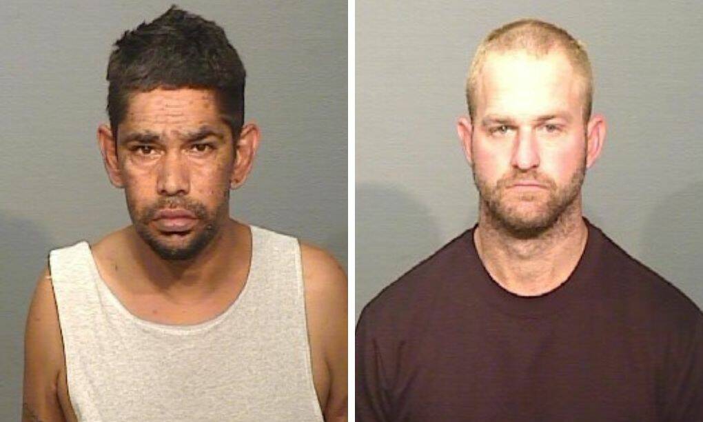 Terrence Hines (left) and Daniel Baker (right). Pictures courtesy of Central West Police District.