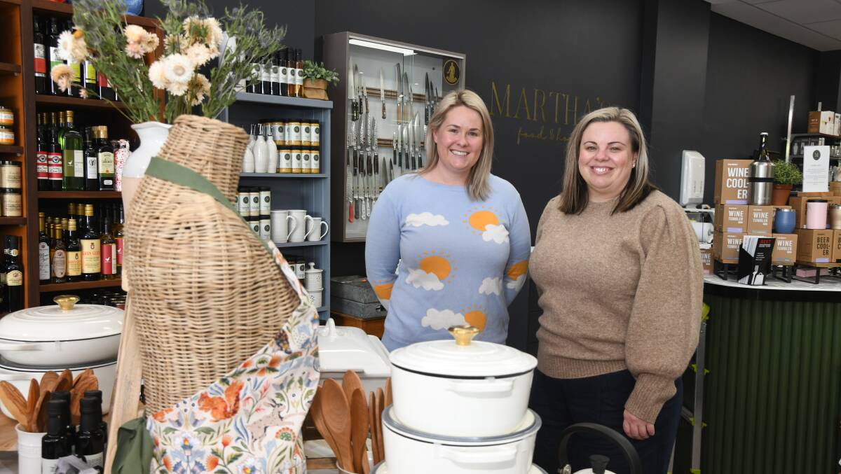 Martha's Food and Home owners Carla McCormack and Emma Rogers-Lee inside their revamped store. Picture by Jude Keogh