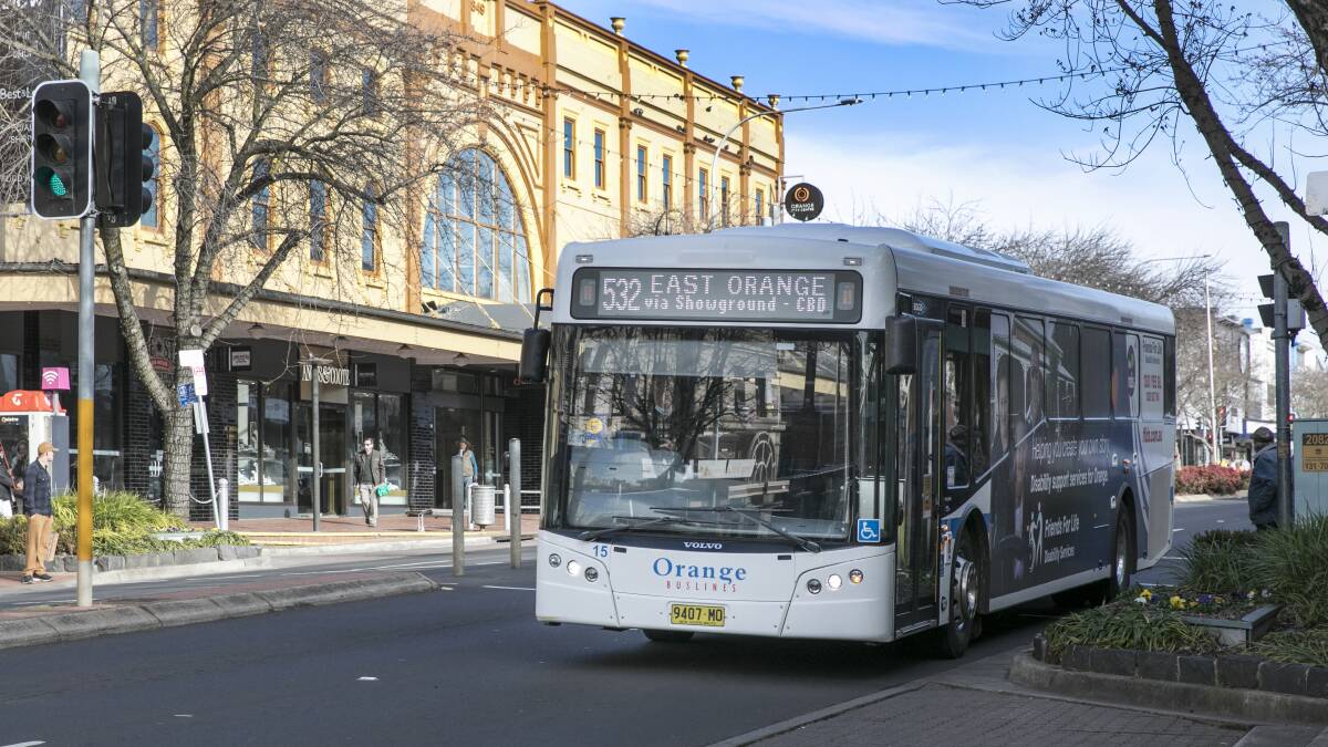Additional bus services including new routes and Sunday runs will be launched in Orange next week. Picture supplied