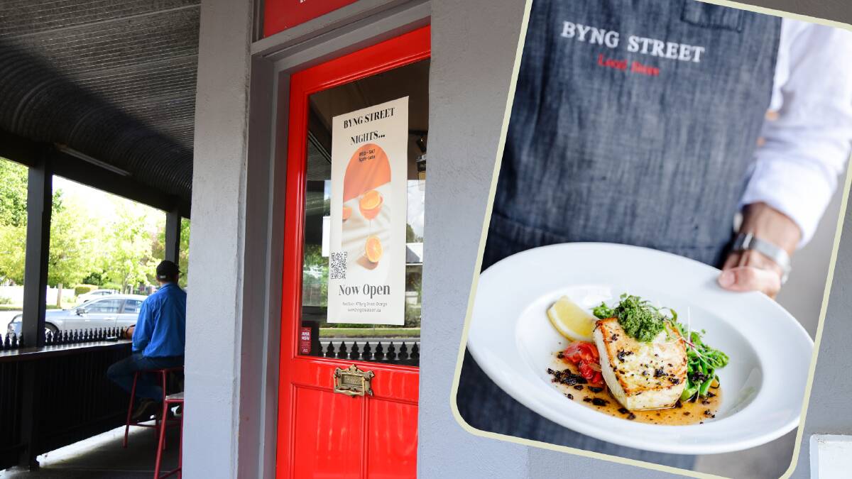 The front entrance of Byng Street Local Store and insert, a main meal prepared for Byng Street Nights. Picture by Jude Keogh and supplied