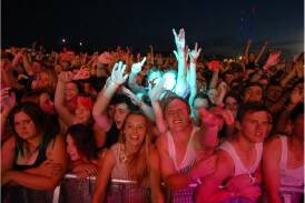 The crowd at Triple J's One Night Stand in Dubbo in 2013. Picture by the Daily Liberal