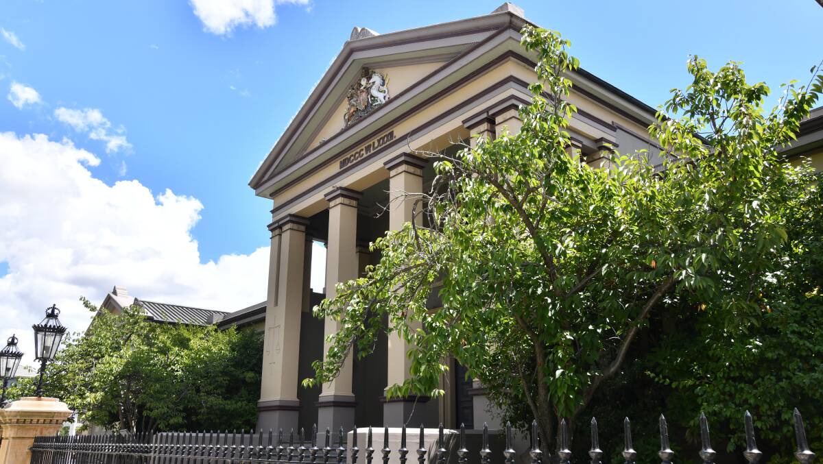 Orange Courthouse where a man was sentenced for assaulting a police officer, offensive language and riding a motorbike without a licence. File picture