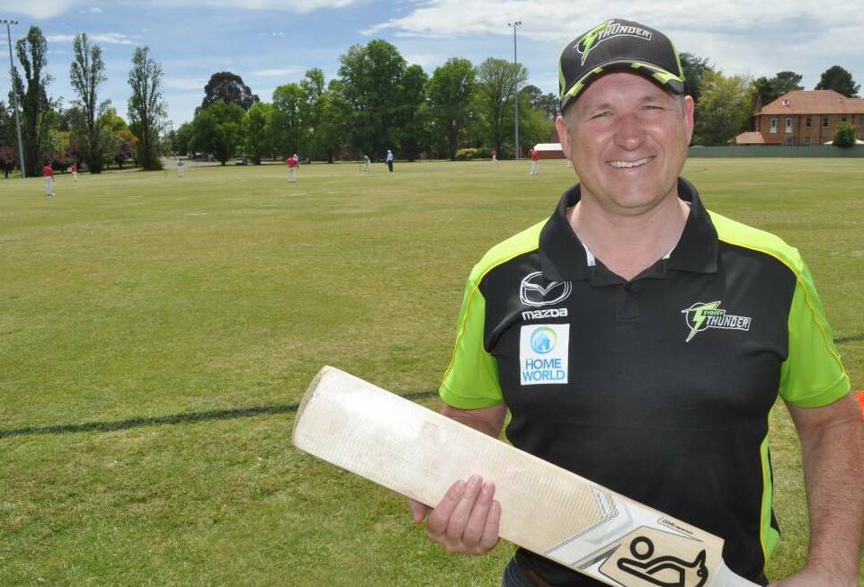 SET TO RETURN: Sydney Thunder general manager Nick Cummins said the success of Sunday's BBL trials could spark the Thunder's return to Orange in future years.