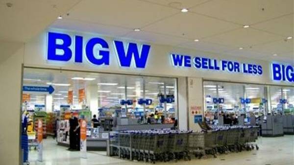 The front of a Big W store. Picture is from file