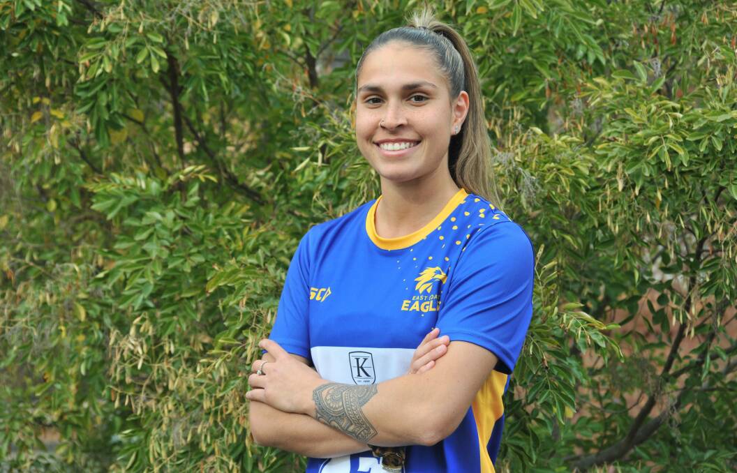 Erin Naden has spent the past couple of seasons with the East Coast Eagles. Picture by Jude Keogh