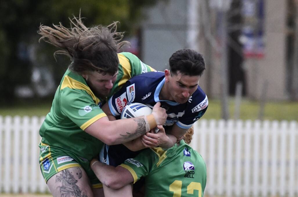 Joe Coady came up big for Hawks during the derby against Orange CYMS on May 27. Picture by Jude Keogh