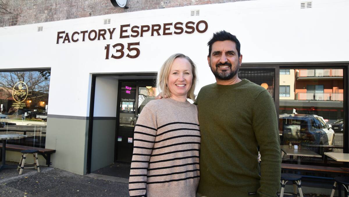 Tania and Jatin Singh aren't making any big changes at Factory Espresso after taking sole ownership of the business. Picture by Jude Keogh