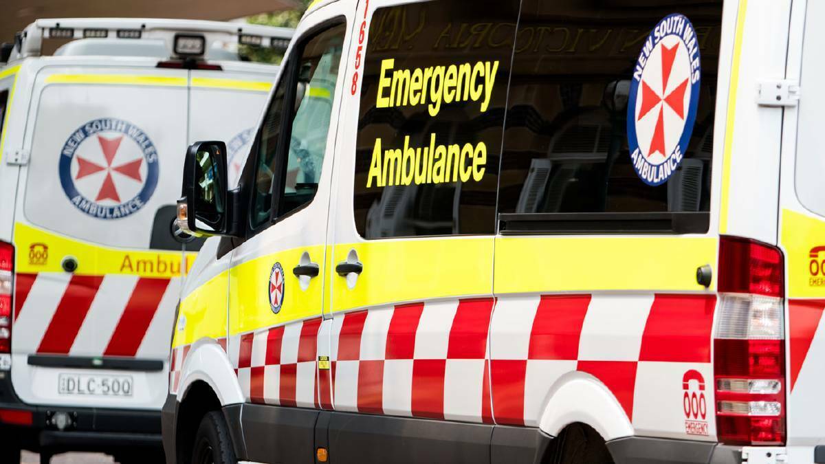 NSW Ambulance Service vehicle. File picture