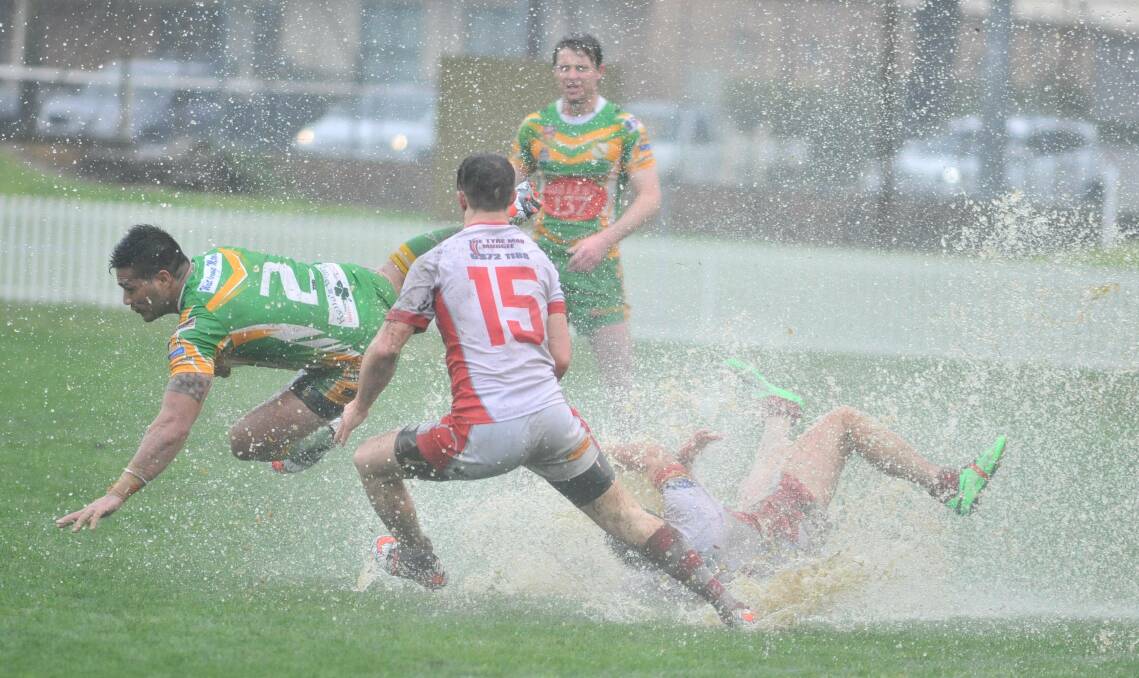 PREMIER LEAGUE: Mudgee Dragons completed a fairytale season by defeating Orange CYMS 14-10 in the Group 10 grand final. Photo: JUDE KEOGH