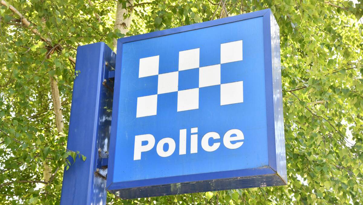 NSW Police sign. File picture