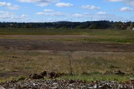 The land earmarked for the Orange Sporting Precinct on May 7, 2024. Picture by Jude Keogh