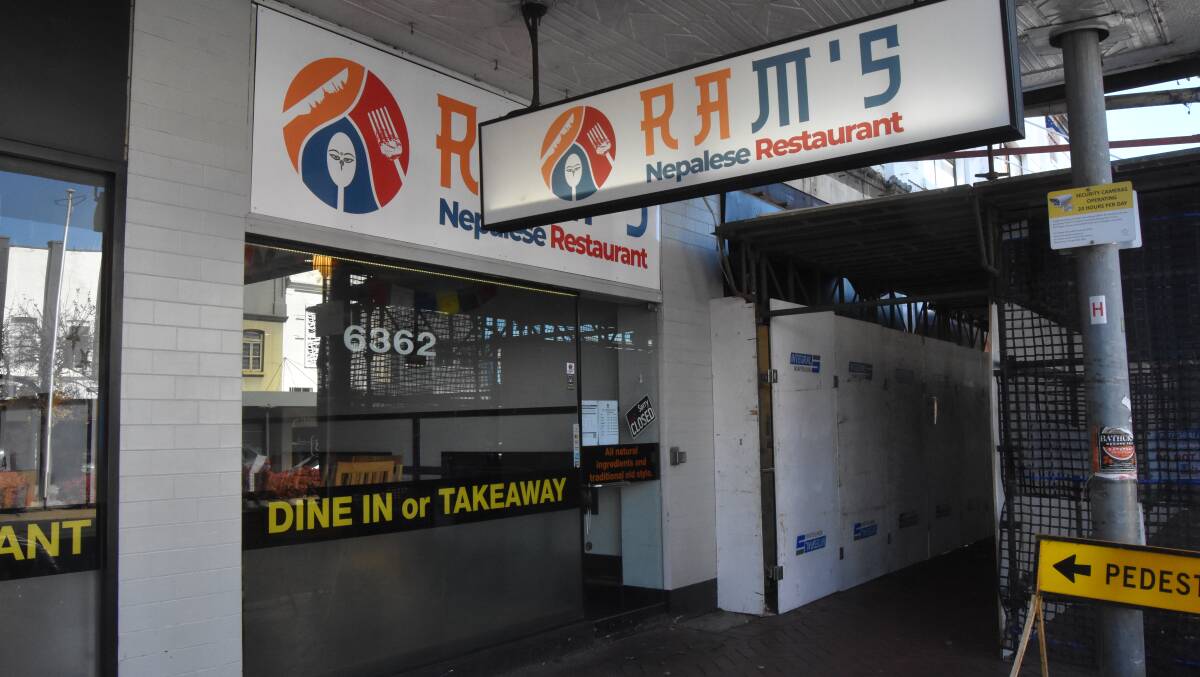 Ram's Nepalese Restaurant is located in Summer Street. Picture by Riley Krause