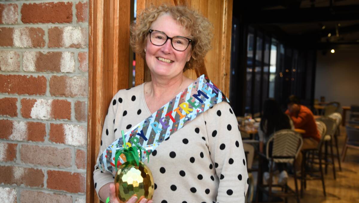 Donna Prescott celebrated her retirement after three decades working for PRP Imaging. Picture by Carla Freedman